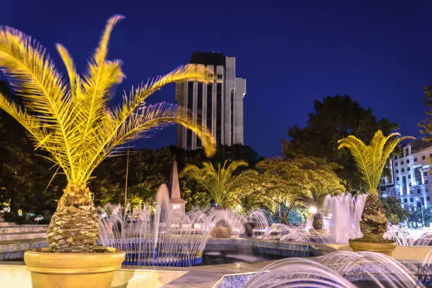 Photo of Varna Municipality building next to fountains