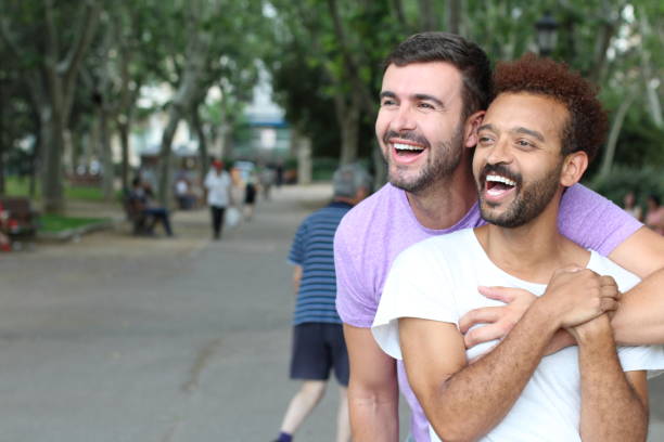 istock Beautiful image of gay couple 1003422092
