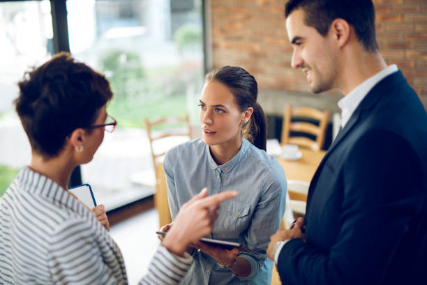 istock Business team having successful collaborations thanks to wireless technology 1003431770