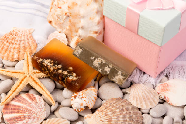 istock Herbal soap. Hand made soap. Home made soap. Organic soap. 1003432456