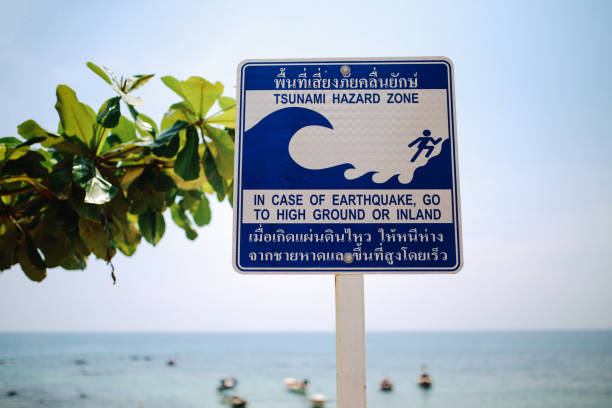 istock Tsunami hazard zone in Koh Lanta, Thailand 1003488350