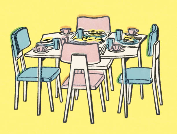 Yellow Table Graphics 160+ Yellow Background Table Stock Illustrations, Royalty-Free Vector ...