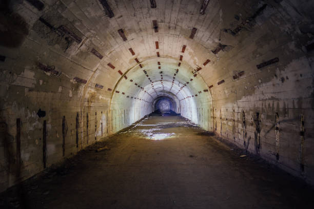 istock Object 221, abandoned soviet bunker, reserve command post of Black Sea Fleet 1003502818