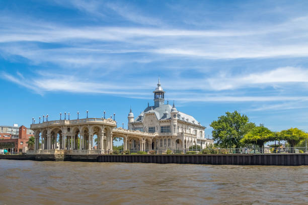 Art Museum of Tigre (Museo de Arte Tigre - MAT) - Tigre, Buenos Aires Province, Argentina Buenos Aires, Argentina - Feb 6, 2018: Art Museum of Tigre (Museo de Arte Tigre - MAT) - Tigre, Buenos Aires Province, Argentina museo stock pictures, royalty-free photos & images