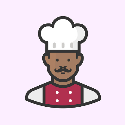 Black chef man