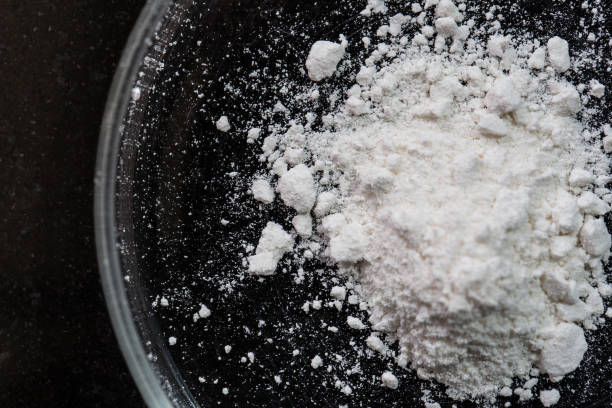istock Backgrounds of Powder Polymer for education in Lab. 1003556146