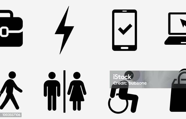 Travel Day Icon Set Stock Illustration - Download Image Now - Mobile Phone, Check Mark, Healthcare And Medicine