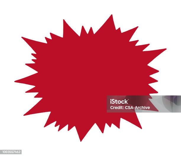 Black Burst Border Stock Illustration - Download Image Now - Exploding, Star Shape, Shape
