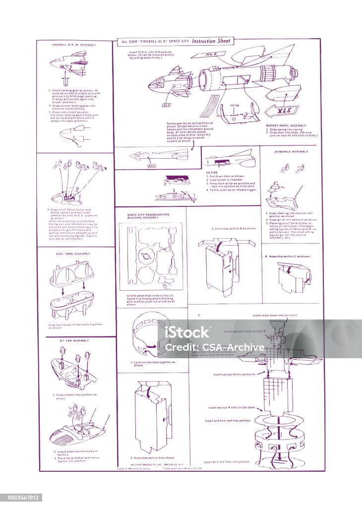 Nasa Assembly Drawing Examples Assembly Diagram Stock Illustration - Download Image Now - Outer Space ...