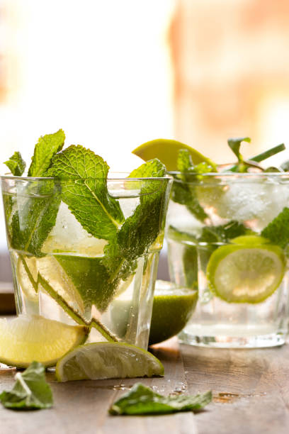 istock mojito cocktail with rum, lime and soda 1003565082