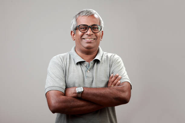 Portrait of a middle aged man
