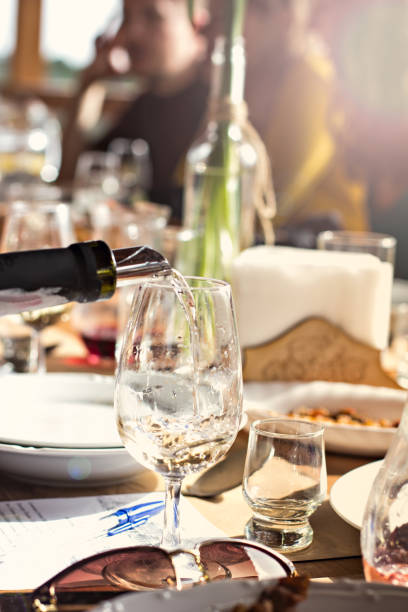 istock Glasses with wine. Red, pink, white wine in glasses. 1003582726