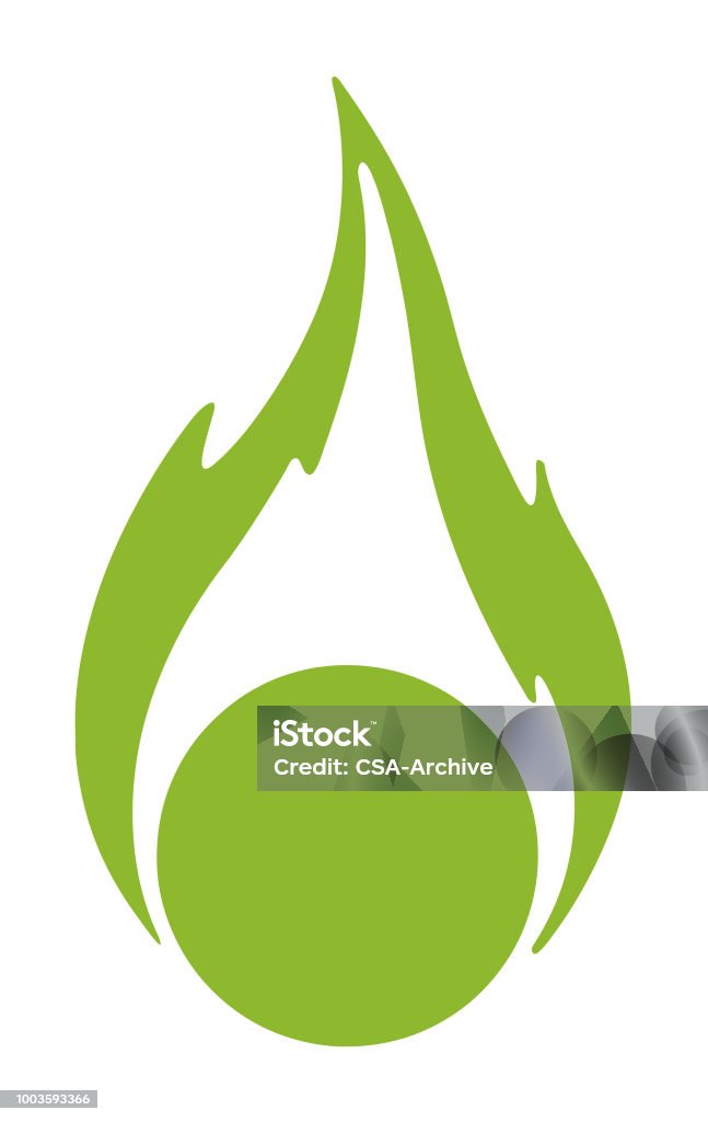 Flame Logo stock vector