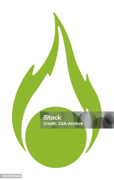 Flame Stock Illustration - Download Image Now - Logo, Meteor, Flame