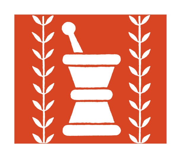 illustrations, cliparts, dessins animés et icônes de pilon et mortier - pilon et mortier