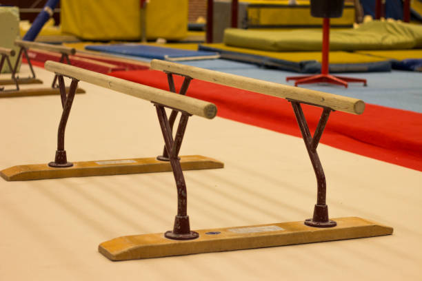 istock Gymnastic equipment in a gymnastic center 1003604448
