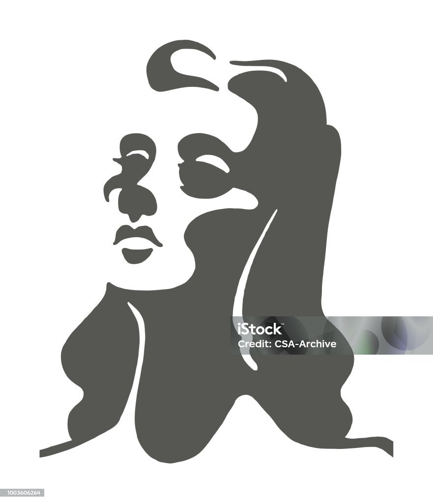 Woman Logo stock vector