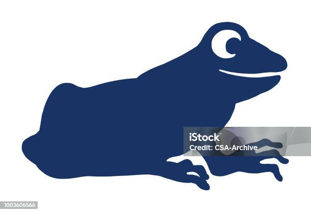 Frog Stock Illustration - Download Image Now - Frog, Symbol, Amphibian