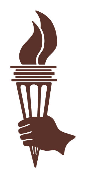 100+ Hand Holding Torch Clip Art Stock Illustrations, Royalty-Free