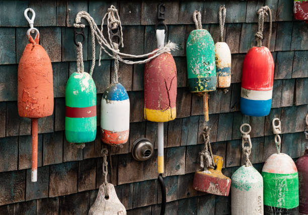 istock Lobster Buoy in Maine 1003612488