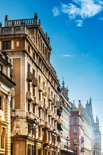 istock Antique building view in Old Town Sevilla, Spain 1003612506