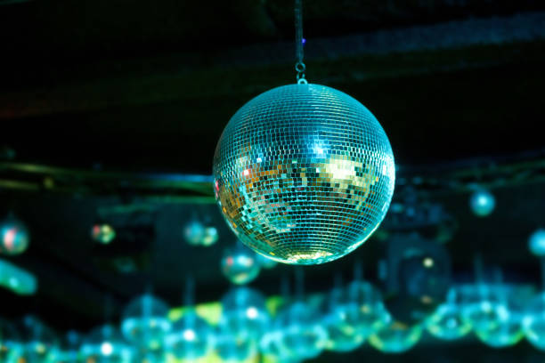 istock Mirror ball in the club 1003630014