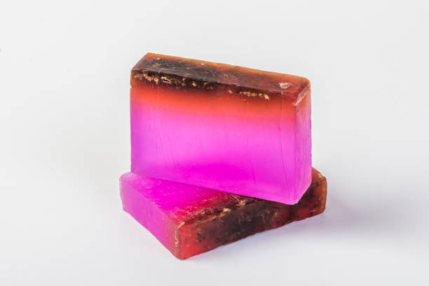 istock Lavender soap. Herbal soap. Hand made soap. Home made soap. Organic soap. 1003643714