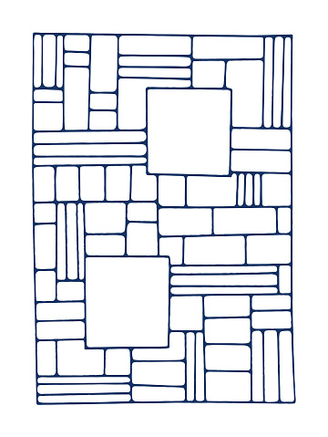 Square And Rectangle Pattern Stock Illustration - Download Image Now ...