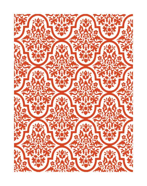 Vector illustration of Wallpaper Pattern