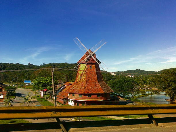 Santa Catarina landscapes stock photo