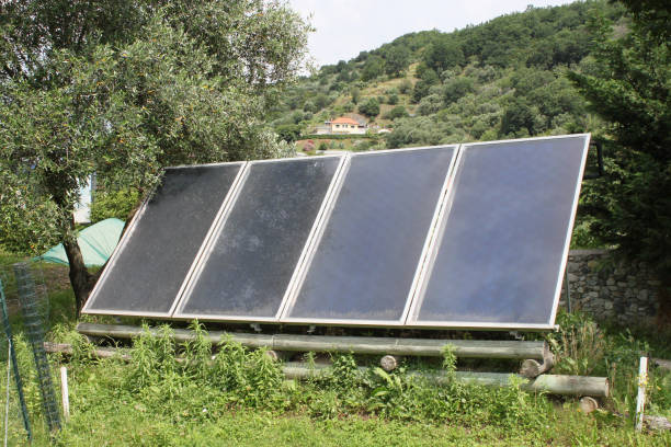 istock Solar panels used in agriculture 1003679090