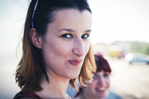 istock Brunette girl portrait 1003679196