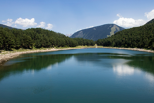 lago engolasters en anodrra en verano