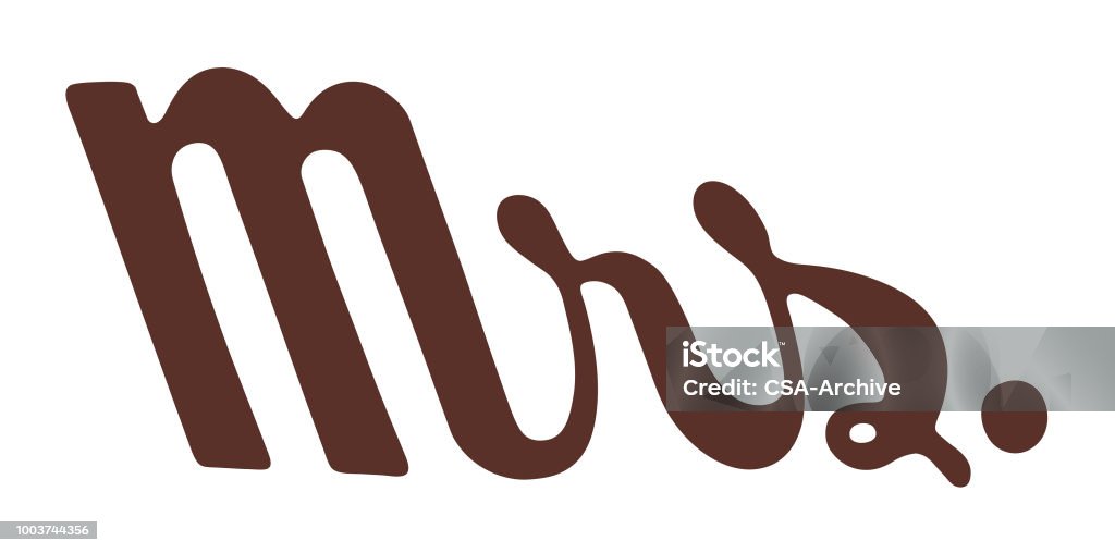 Mrs. Colorful Lettering Mrs Stock Illustration - Download Image Now - Calligraphy, Color Image ...