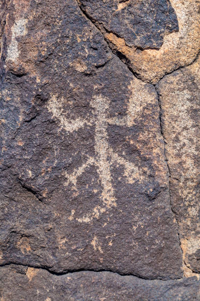 istock Petroglyph Site, Near Gila Bend, Arizona, USA 1003746464