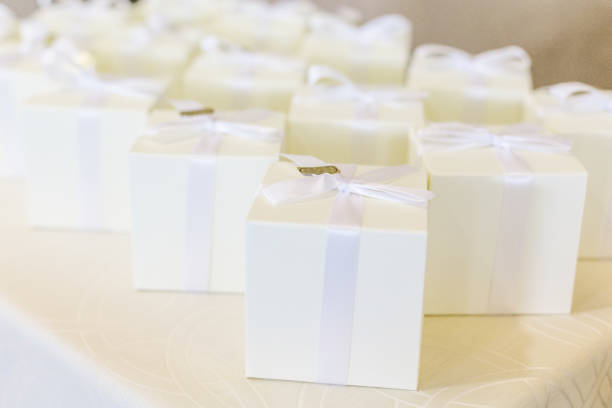 istock wedding gifts for guest 1003747142