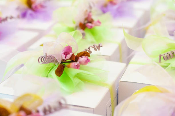 istock wedding gifts for guest 1003750444