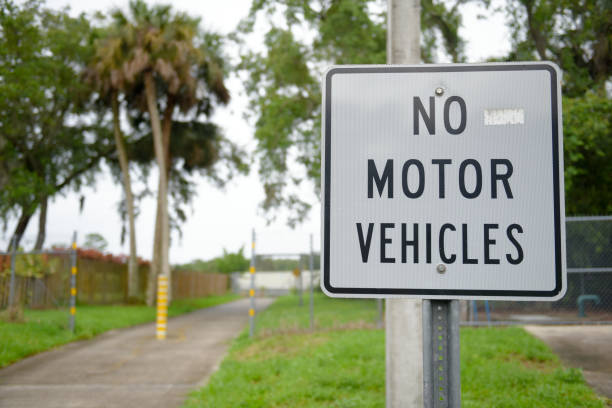 istock No motor vehicle sign 1003751246