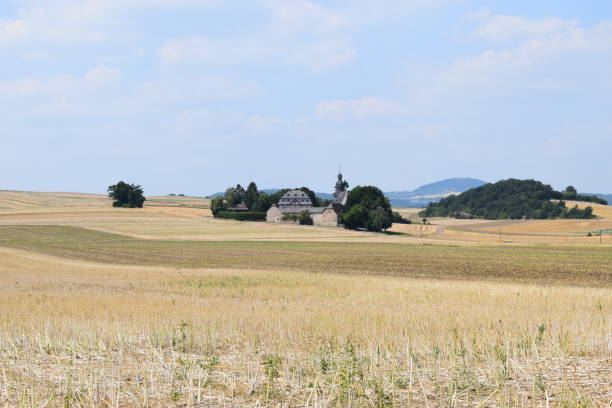 istock Fraukirch in Eifel region during harvest season 1003754236