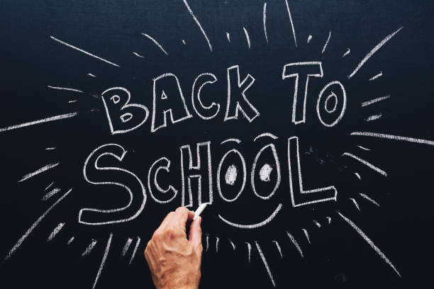 istock Back to School written on classroom chalkboard 1003759634