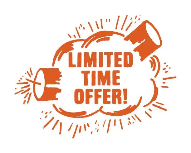 Vector illustration of Limited Time Offer!