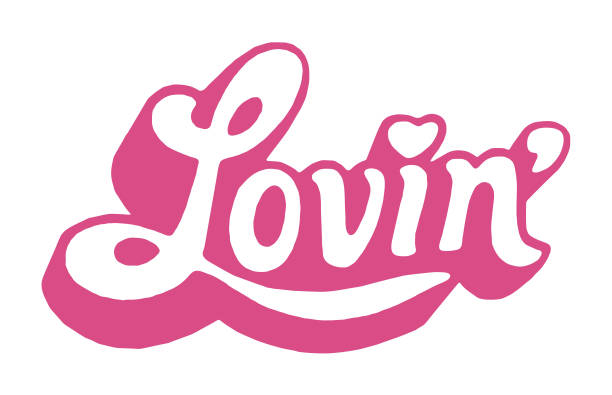 『lovinページ』 Lovin Stock Illustration - Download Image Now - Affectionate
