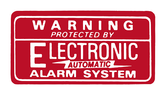 Warning Electronic Alarm System
