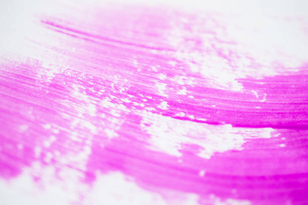 istock The pink strokes isolated on white background. 1003779494