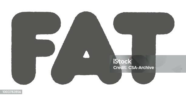 Fat 5 Vector Fat Stock Illustration - Download Image Now - Color Image, Design ...