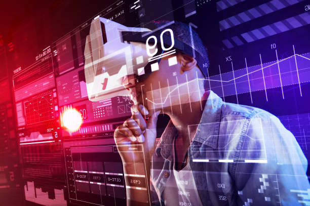 istock Calm boy standing closely to the screen and thinking 1003786546