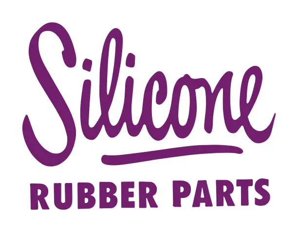 Vector illustration of Silicone Rubber Parts