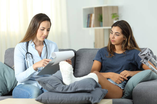 istock Doctor and patient checking medical history 1003791124