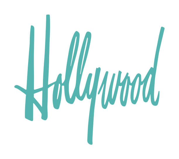 Hollywood Hollywood hollywood stock illustrations