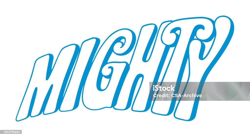 Miighty Mighty Stock Illustration - Download Image Now - Color Image, Design ...